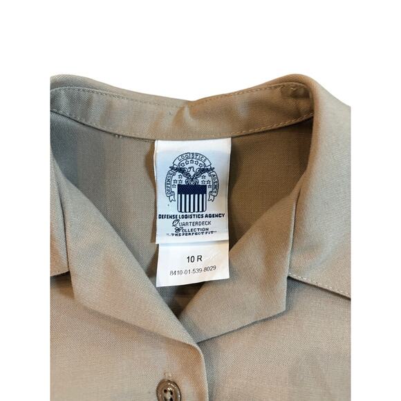 Women’s 10R US Navy Naval Service Uniform NSU Top EUC - Picture 2 of 3